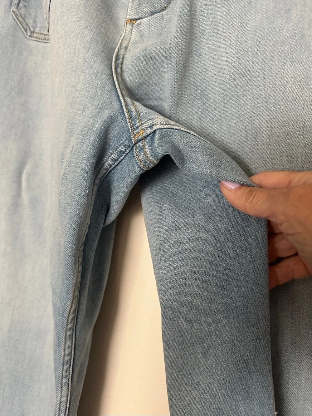 NWT Maeve Light Blue High-Rise Wide-Leg Jeans - Picture 6 of 9